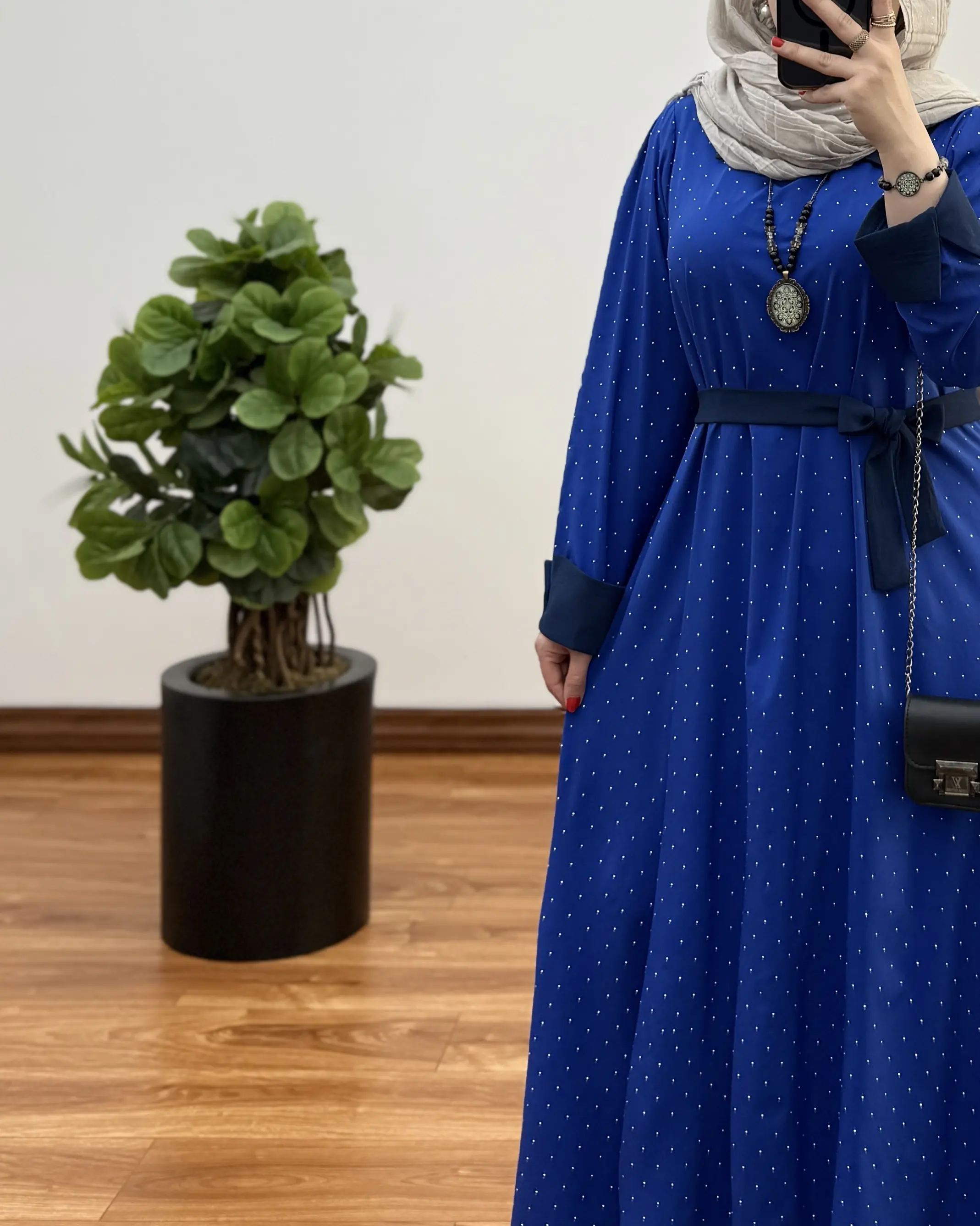 پیراهن مانتویی سوپر کلوش ماهین